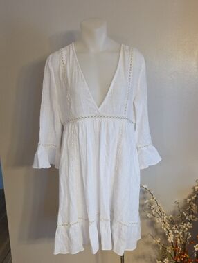 NWT Olivaceous Gauzy Minidress